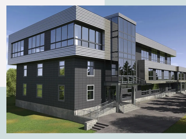 Административные здания в Симферополе