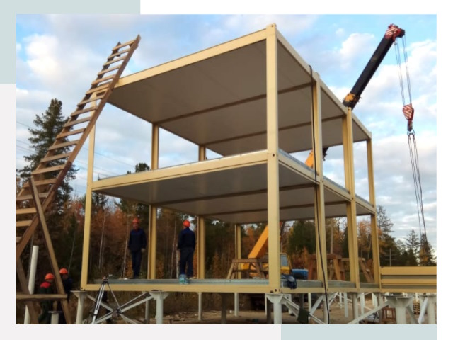 Строительство модульных здания Симферополь