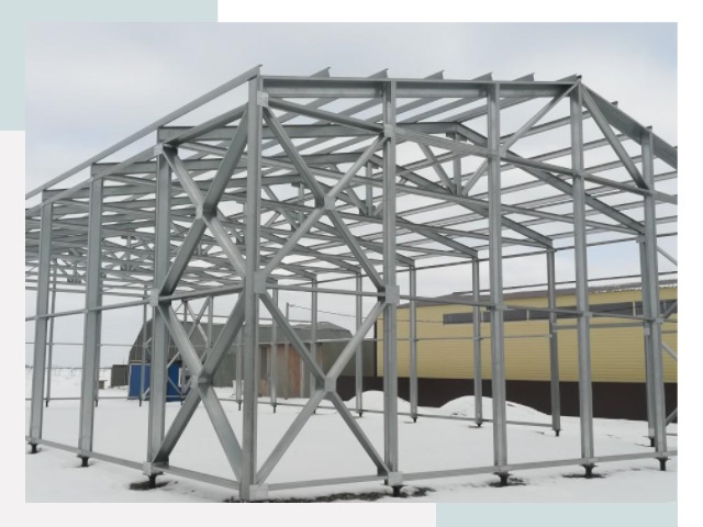 Каркасные ангары в Симферополе