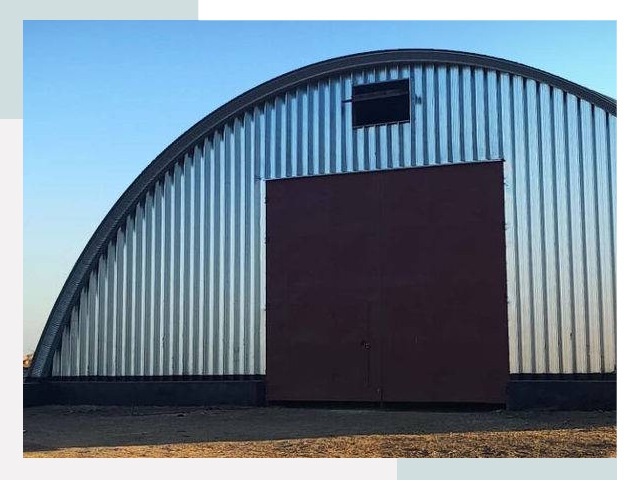 Бескаркасные ангары в Симферополе