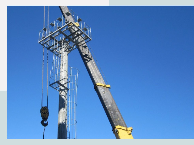 Монтаж осветительных мачт в Симферополь от 623 руб.