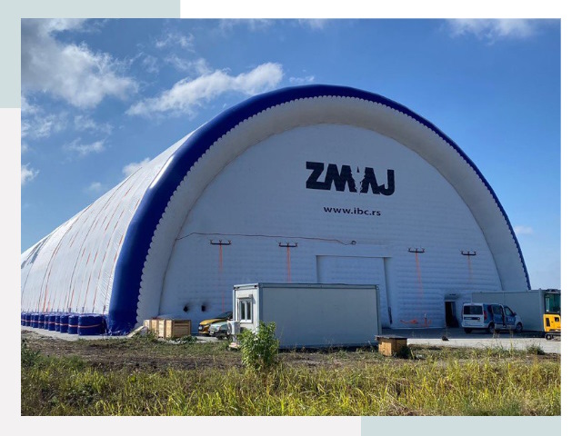 Брендирование ангаров в Симферополе