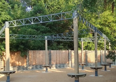 Терраса из металлоконструкций под ключ, проектирование, изготовление и монтаж от СтальСтрой-Сим